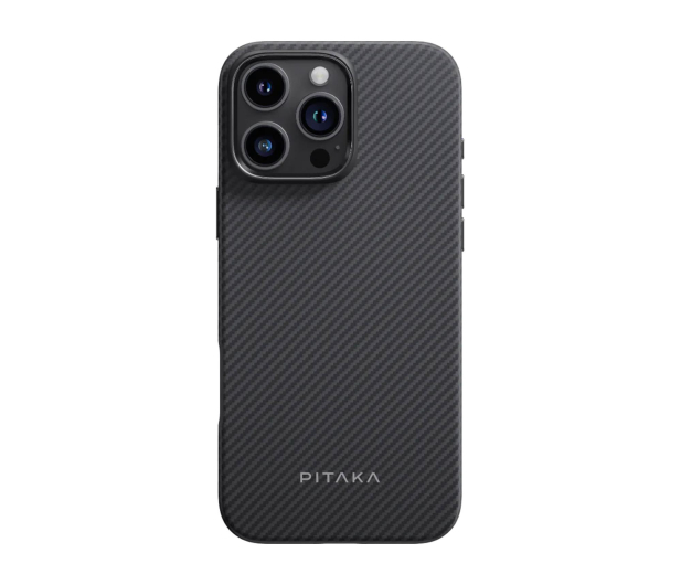 PITAKA Military-Grade Protective Case Black/Grey Twill iPhone 16 P - 1369508 - zdjęcie